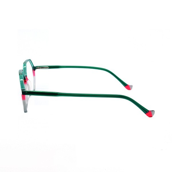 醋酸板材眼镜-G5297红绿灰